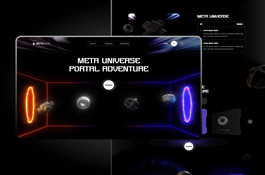 Portal - Website for Metaverse startup